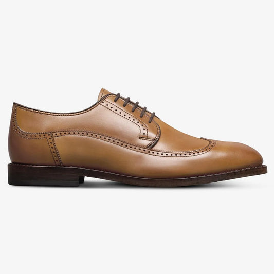 Winston Wingtip Dress Derby - Walnut Leather