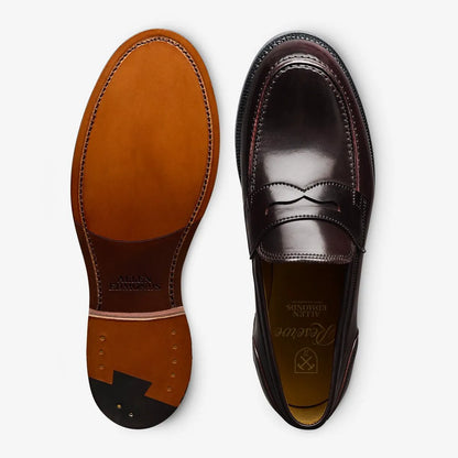 Miller Reserve Penny Loafer - Burgundy Cordovan Leather
