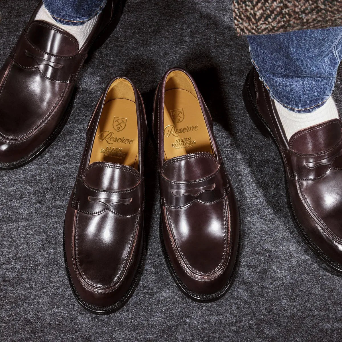 Miller Reserve Penny Loafer - Burgundy Cordovan Leather