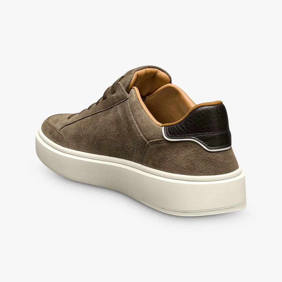 Oliver Slip-on Stretch-lace Sneaker - Tobacco Suede
