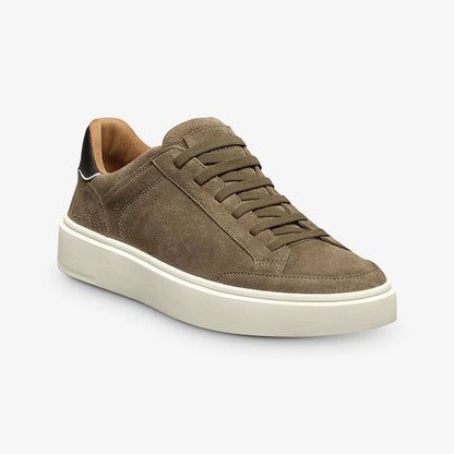 Oliver Slip-on Stretch-lace Sneaker - Tobacco Suede