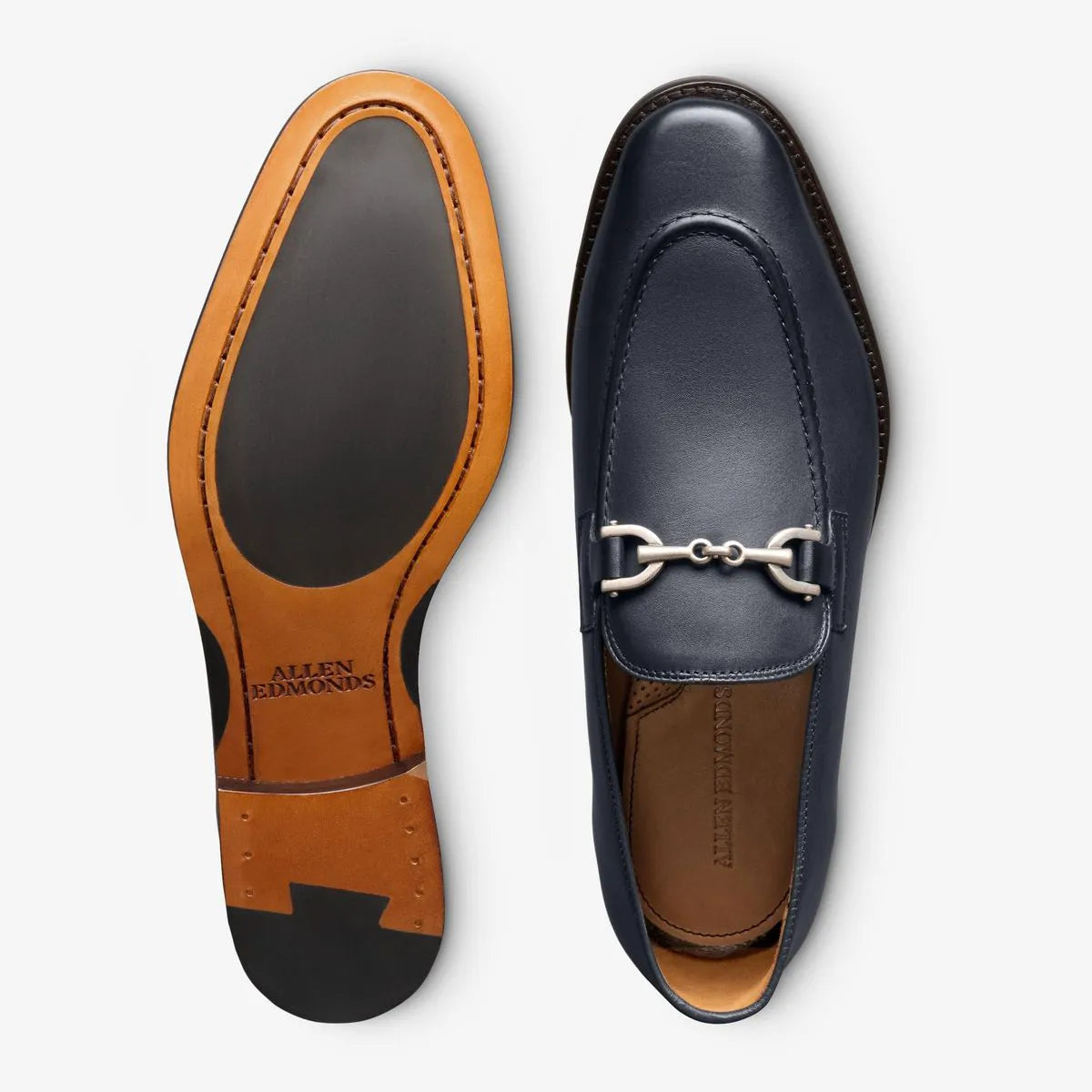 Stanton Bit Loafer - Navy Leather