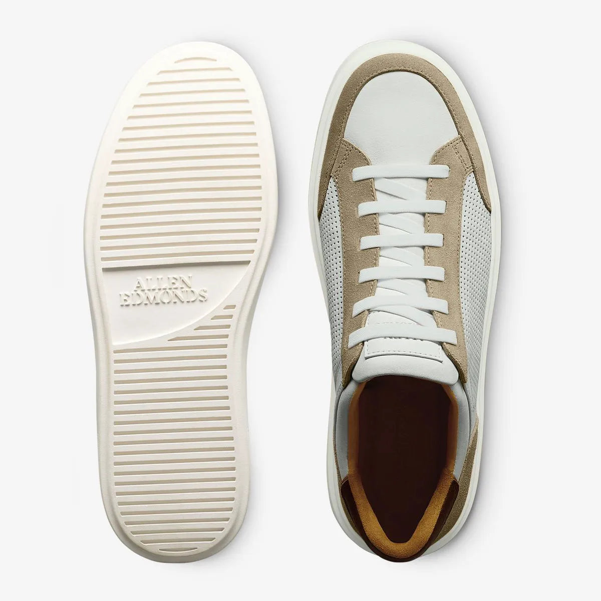Oliver Slip-on Stretch-lace Sneaker - Bone Leather Mix