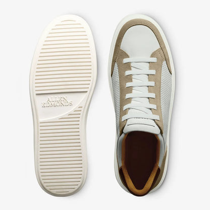 Oliver Slip-on Stretch-lace Sneaker - Bone Leather Mix