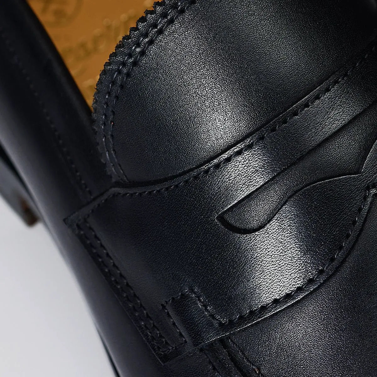 Miller Reserve Penny Loafer - Black Leather