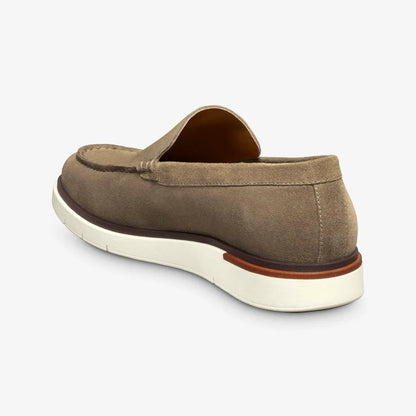 Carson Venetian Hybrid Slip-on - Tobacco Suede