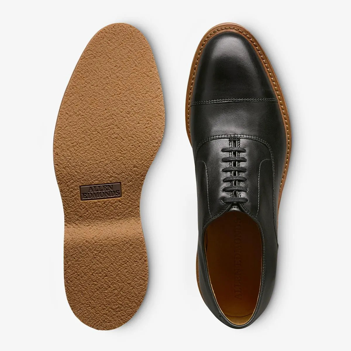 Park Avenue Verse Cap-toe Oxford Dress Shoe - Black Leather