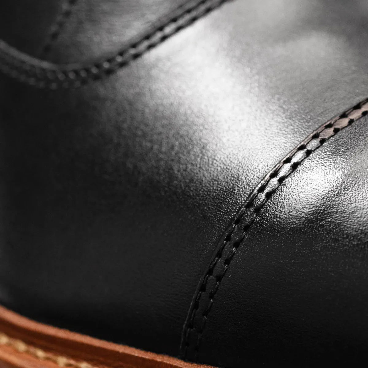 Park Avenue Verse Cap-toe Oxford Dress Shoe - Black Leather