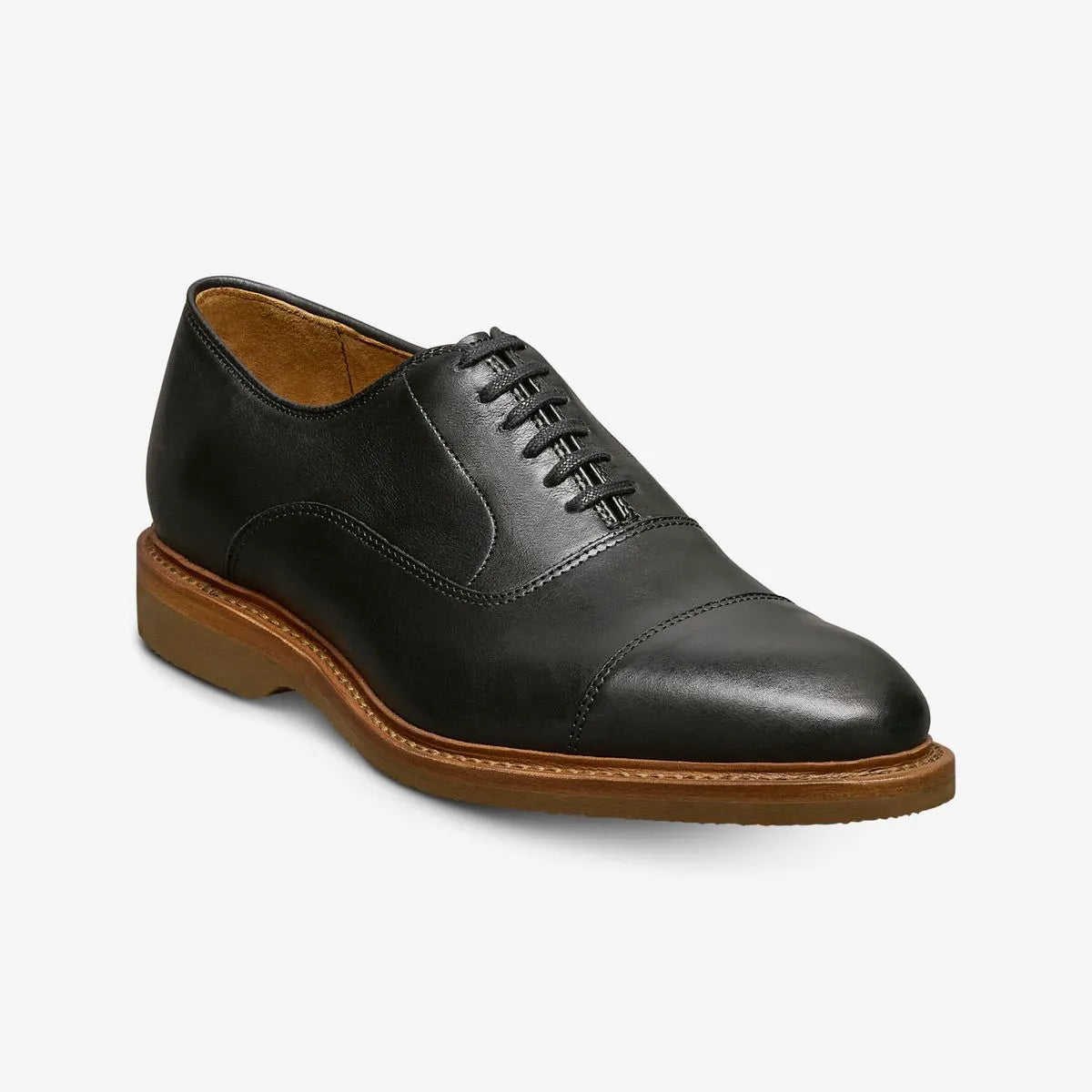 Park Avenue Verse Cap-toe Oxford Dress Shoe - Black Leather