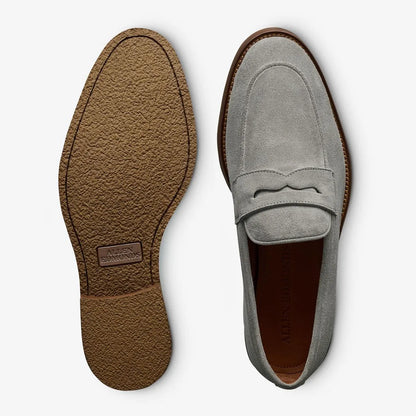 Como Penny Loafer - Piombo Grey Suede