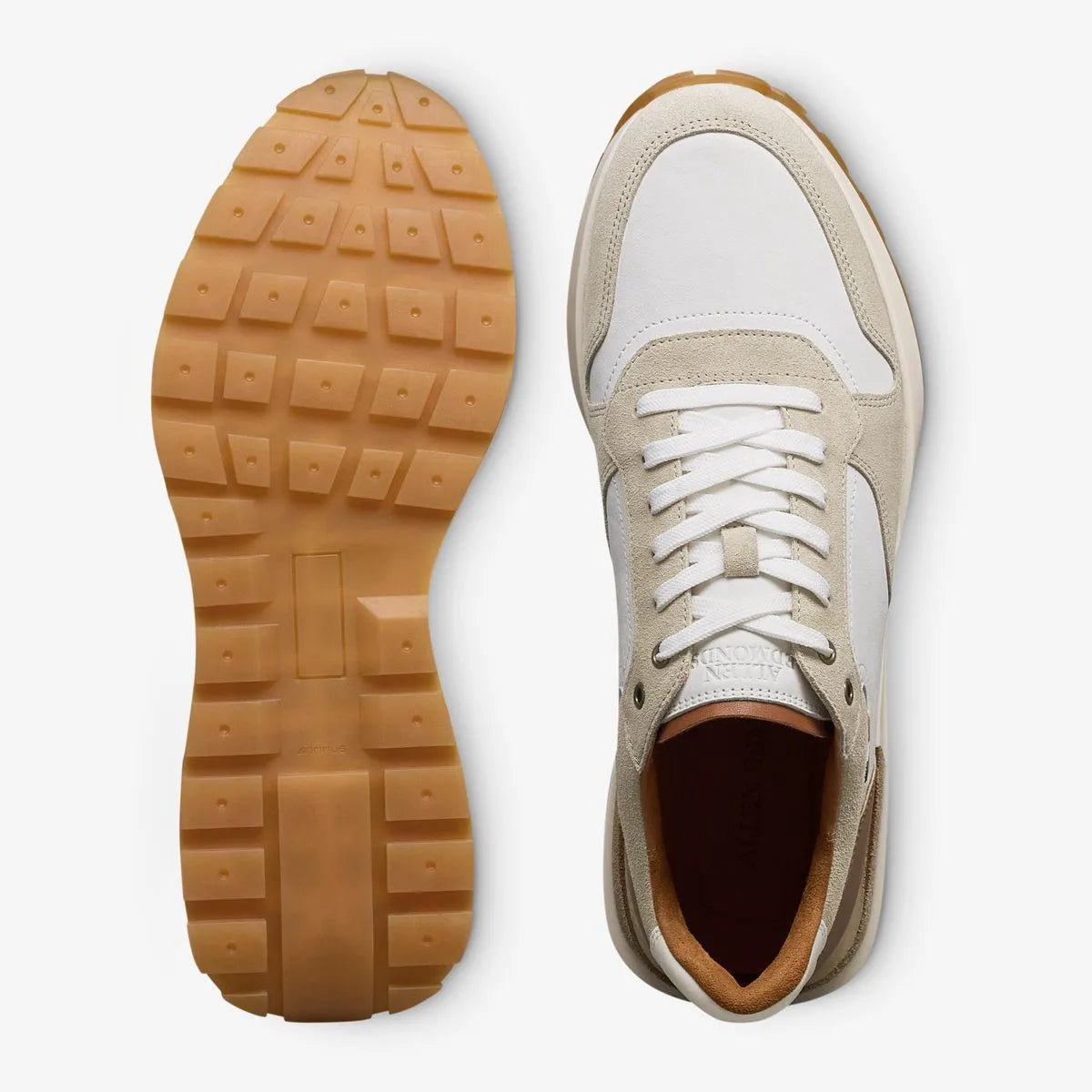 Lionel Lace-up Sneaker - White Suede