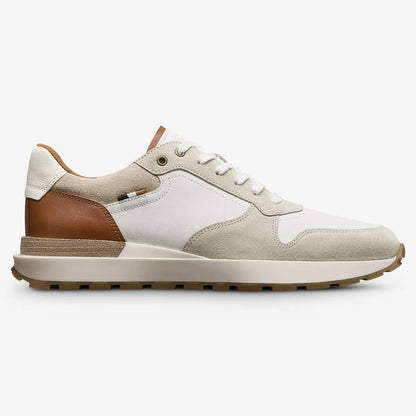 Lionel Lace-up Sneaker - White Suede