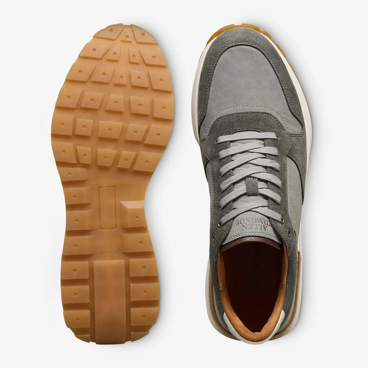 Lionel Lace-up Sneaker - Grey Suede