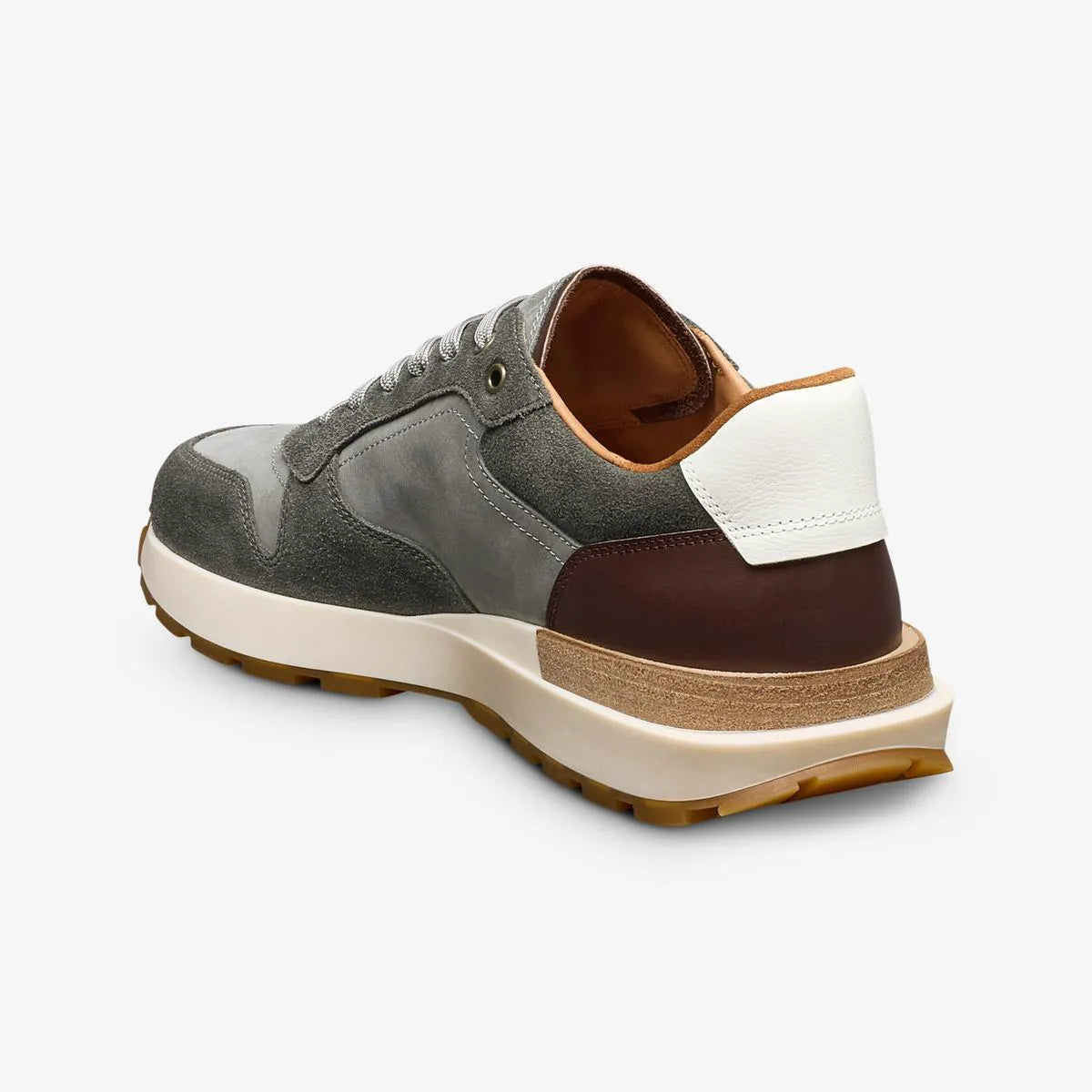 Lionel Lace-up Sneaker - Grey Suede