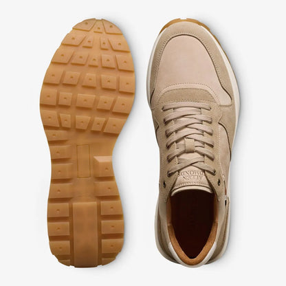 Lionel Lace-up Sneaker - Sand Suede