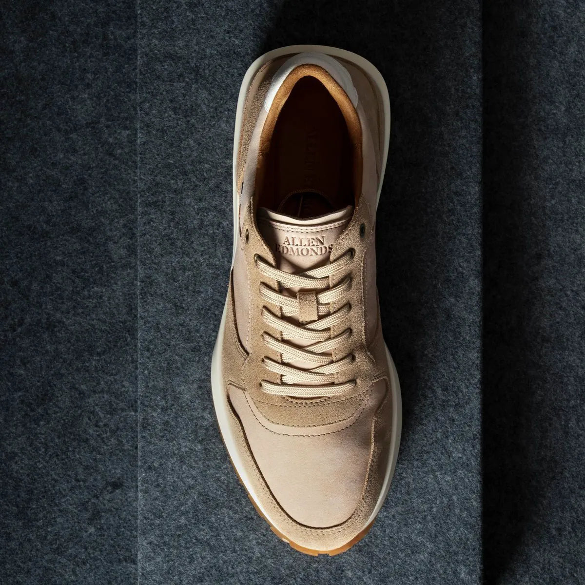 Lionel Lace-up Sneaker - Sand Suede