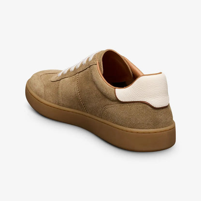Ludlow Slip-on Stretch-lace Sneaker - Desert Tan Suede