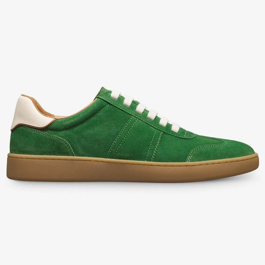 Ludlow Slip-on Stretch-lace Sneaker - Clover Suede