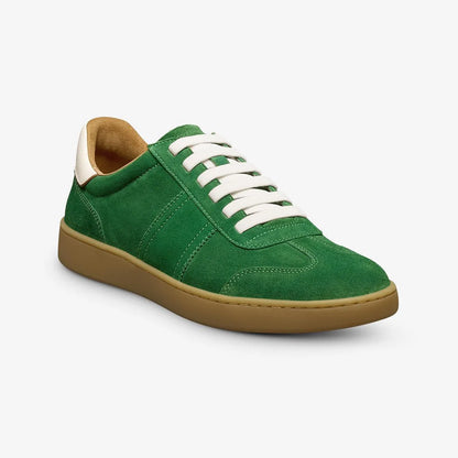 Ludlow Slip-on Stretch-lace Sneaker - Clover Suede