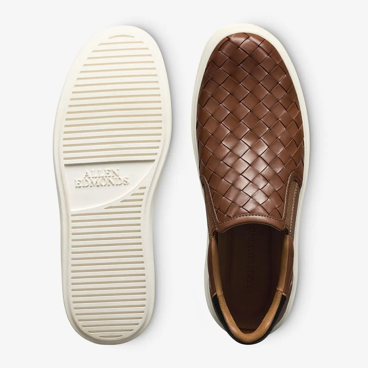 Oliver Woven Slip-on Sneaker - Chili Leather