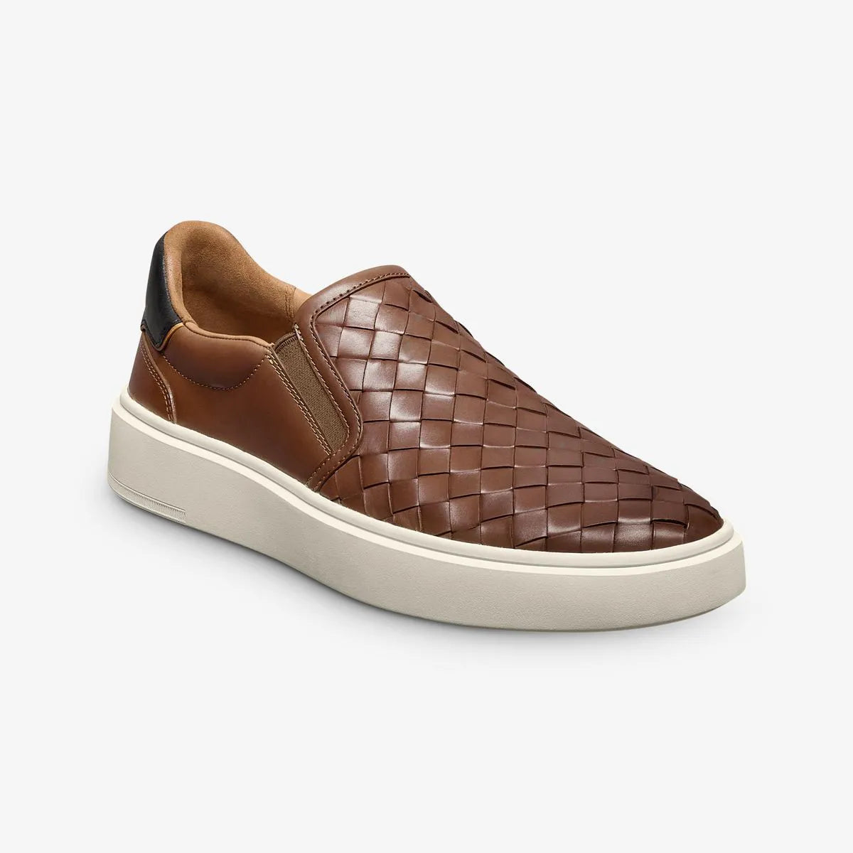 Oliver Woven Slip-on Sneaker - Chili Leather