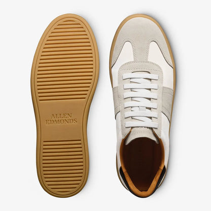 Ludlow Slip-on Stretch-lace Sneaker - Dove Grey Suede