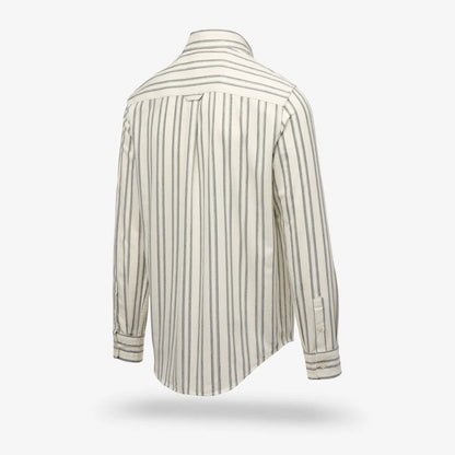 NN07 Colby Striped Shirt - White