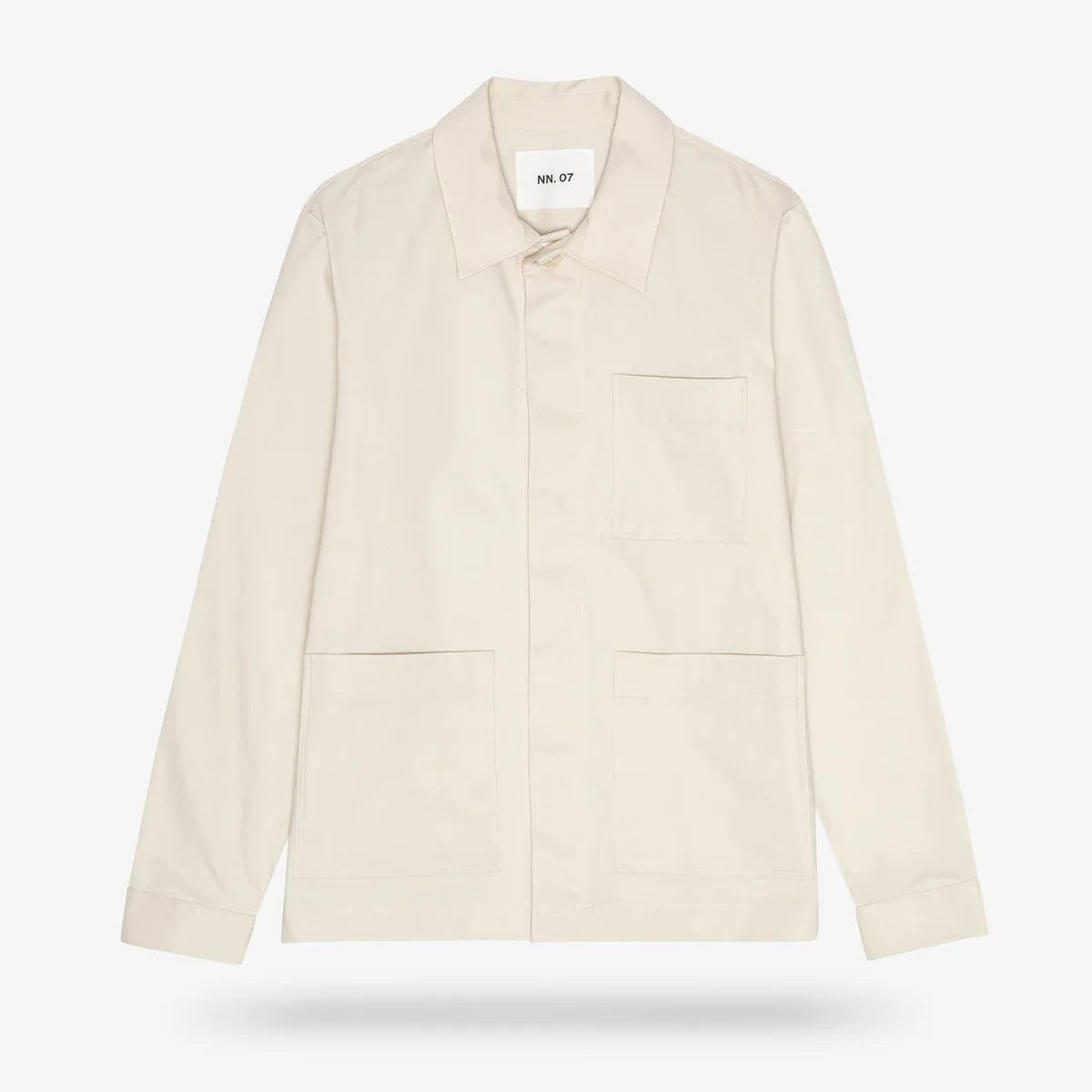 NN07 Olav Overshirt - Ivory