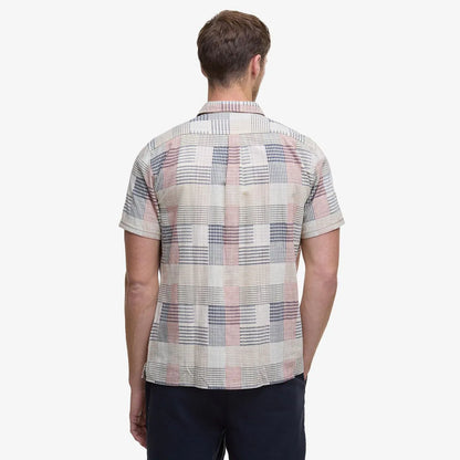 Barbour Oakshore Summer Fit Short Sleeve Shirt - White