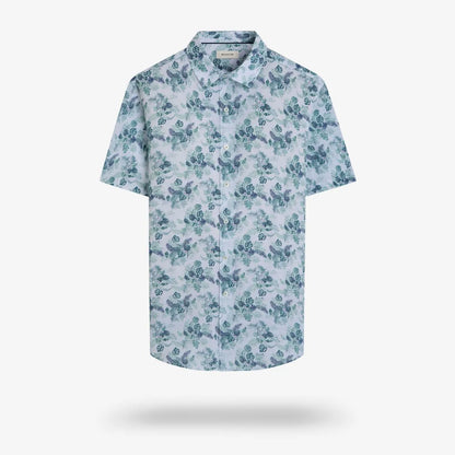 Bugatchi Orson Linen Shirt - Mint