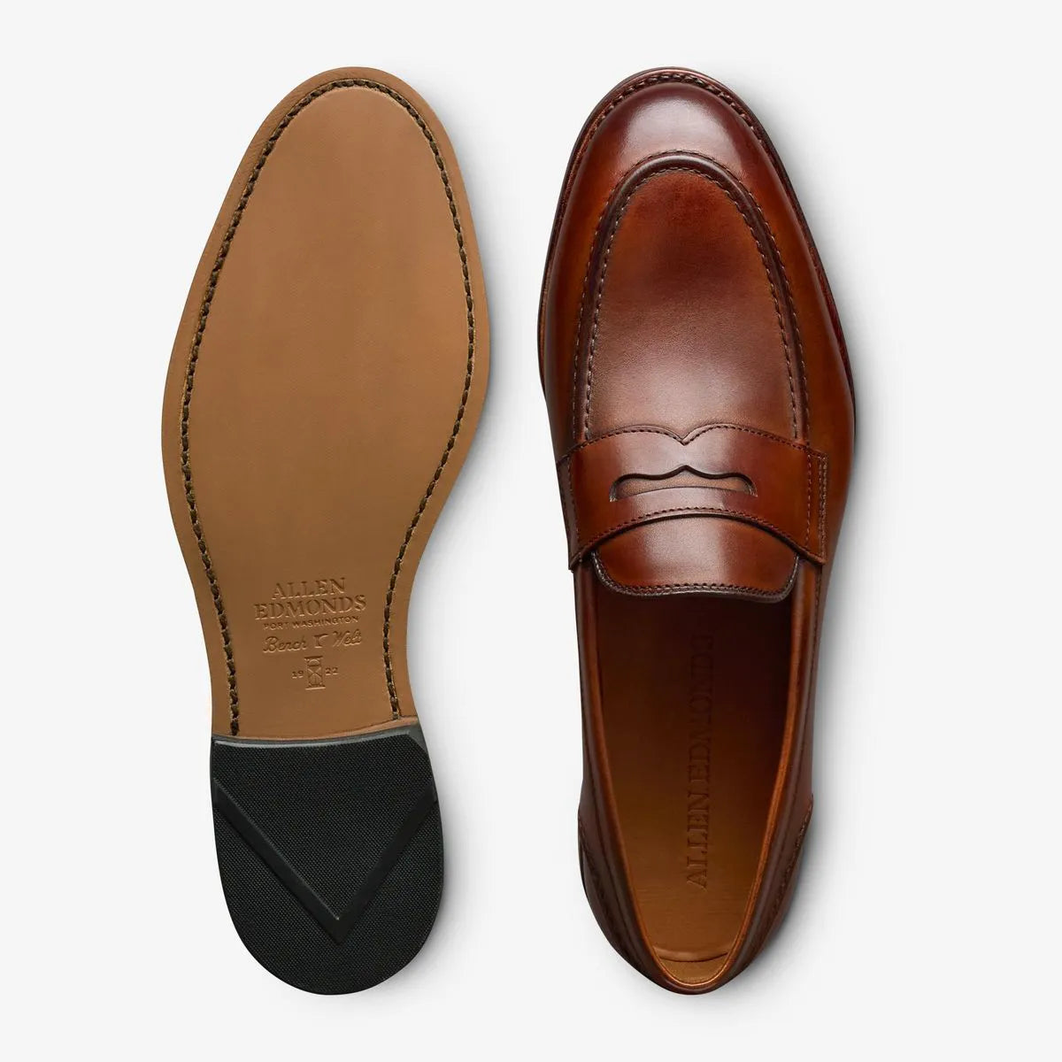Randolph 2.0 Penny Loafer - Dark Chili Leather