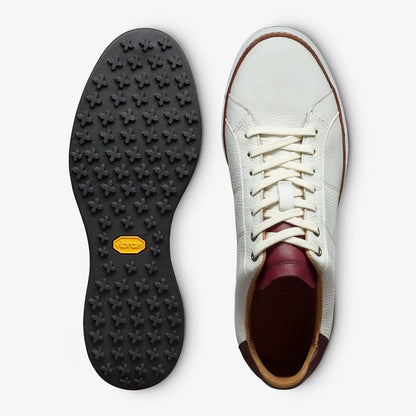 Pines Derby Golf Shoe - White Leather