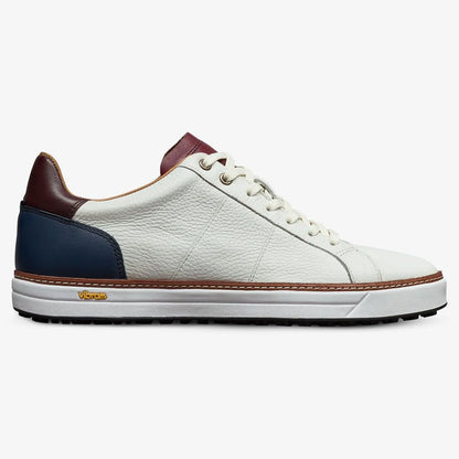Pines Derby Golf Shoe - White Leather