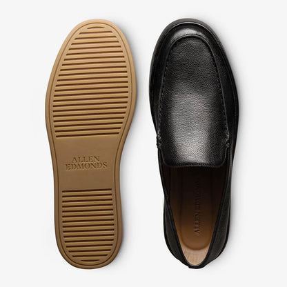 Brody Slip-on Sneaker - Black Leather