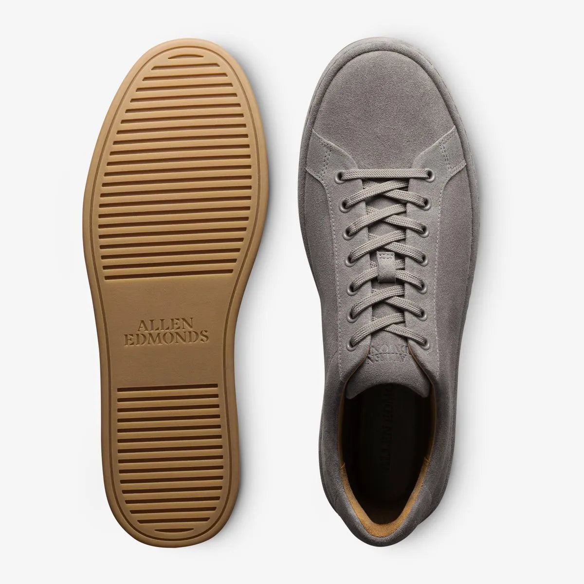 Barnes Lace-up Sneaker - Piombo Grey Suede