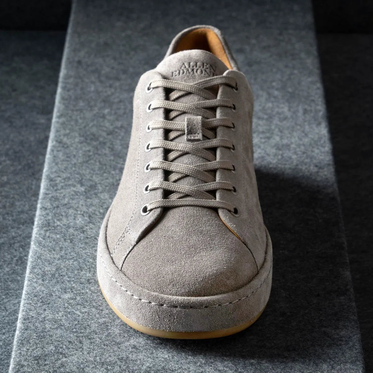 Barnes Lace-up Sneaker - Piombo Grey Suede