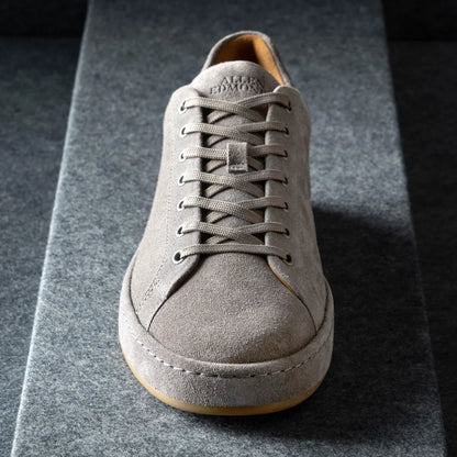 Barnes Lace-up Sneaker - Piombo Grey Suede