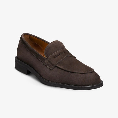Como Penny Loafer - Bitter Chocolate Suede