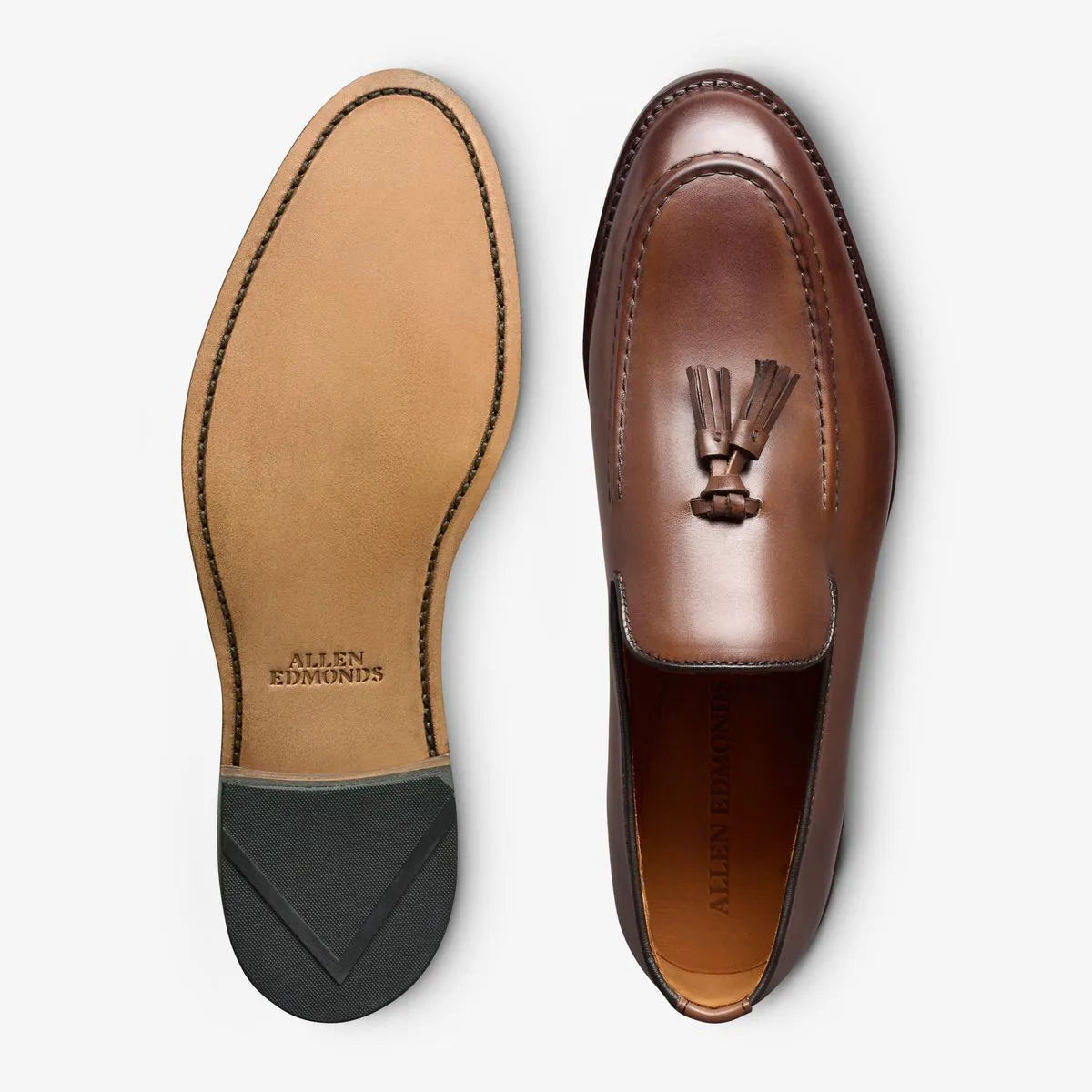 Randolph Tassel Loafer - Chili Leather