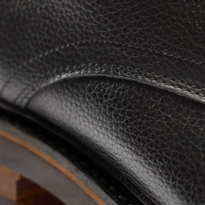 Noah Reserve Plain-toe Derby Dress Shoe - Black Leather