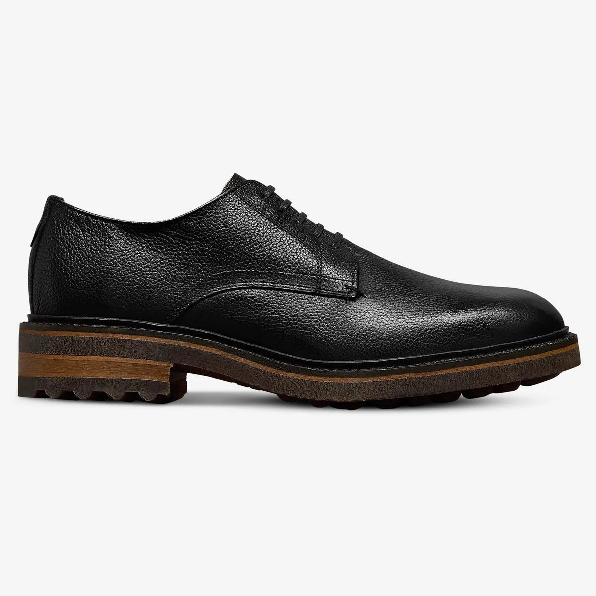 Noah Reserve Plain-toe Derby Dress Shoe - Black Leather
