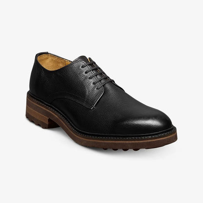 Noah Reserve Plain-toe Derby Dress Shoe - Black Leather