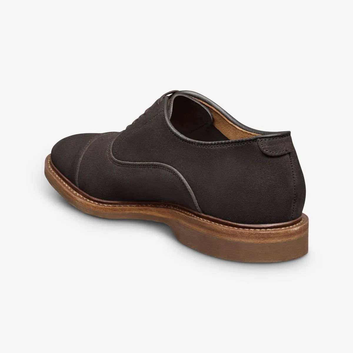 Park Avenue Verse Cap-toe Oxford Dress Shoe - Bitter Chocolate Suede