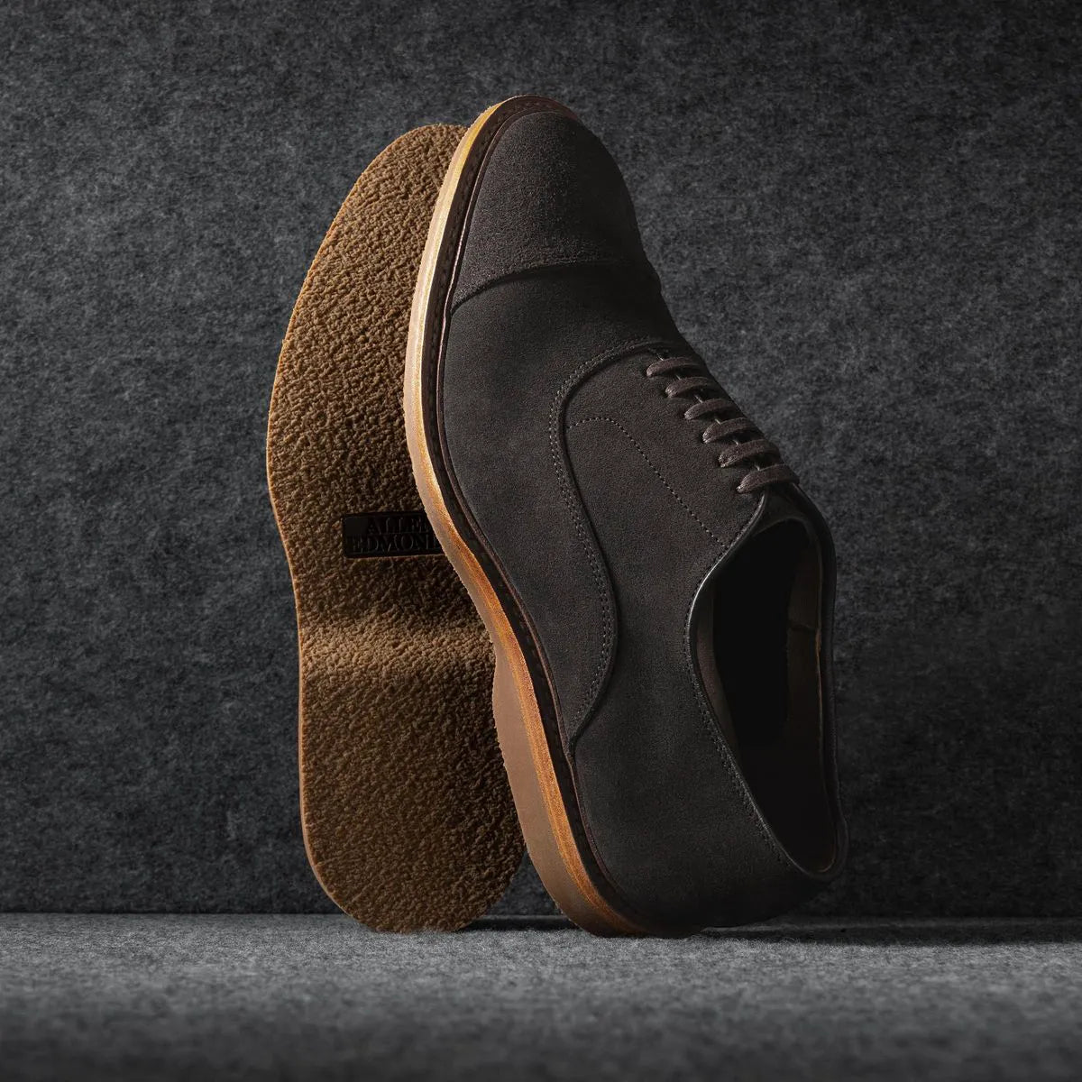 Park Avenue Verse Cap-toe Oxford Dress Shoe - Bitter Chocolate Suede