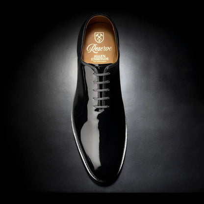 Morrison Reserve Whole-cut Oxford Dress Shoe - Black Patent Leather