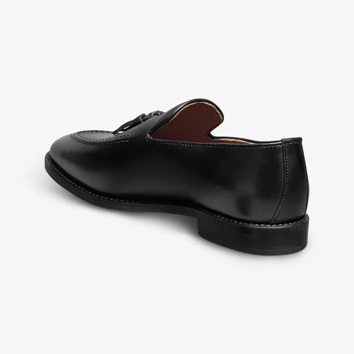 Randolph Tassel Loafer - Black Leather
