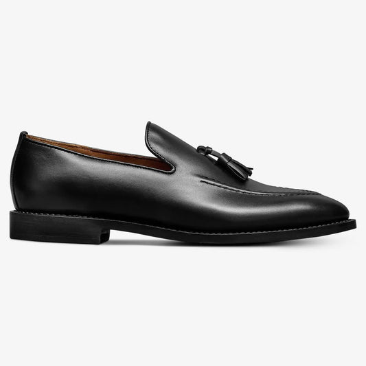 Randolph Tassel Loafer - Black Leather