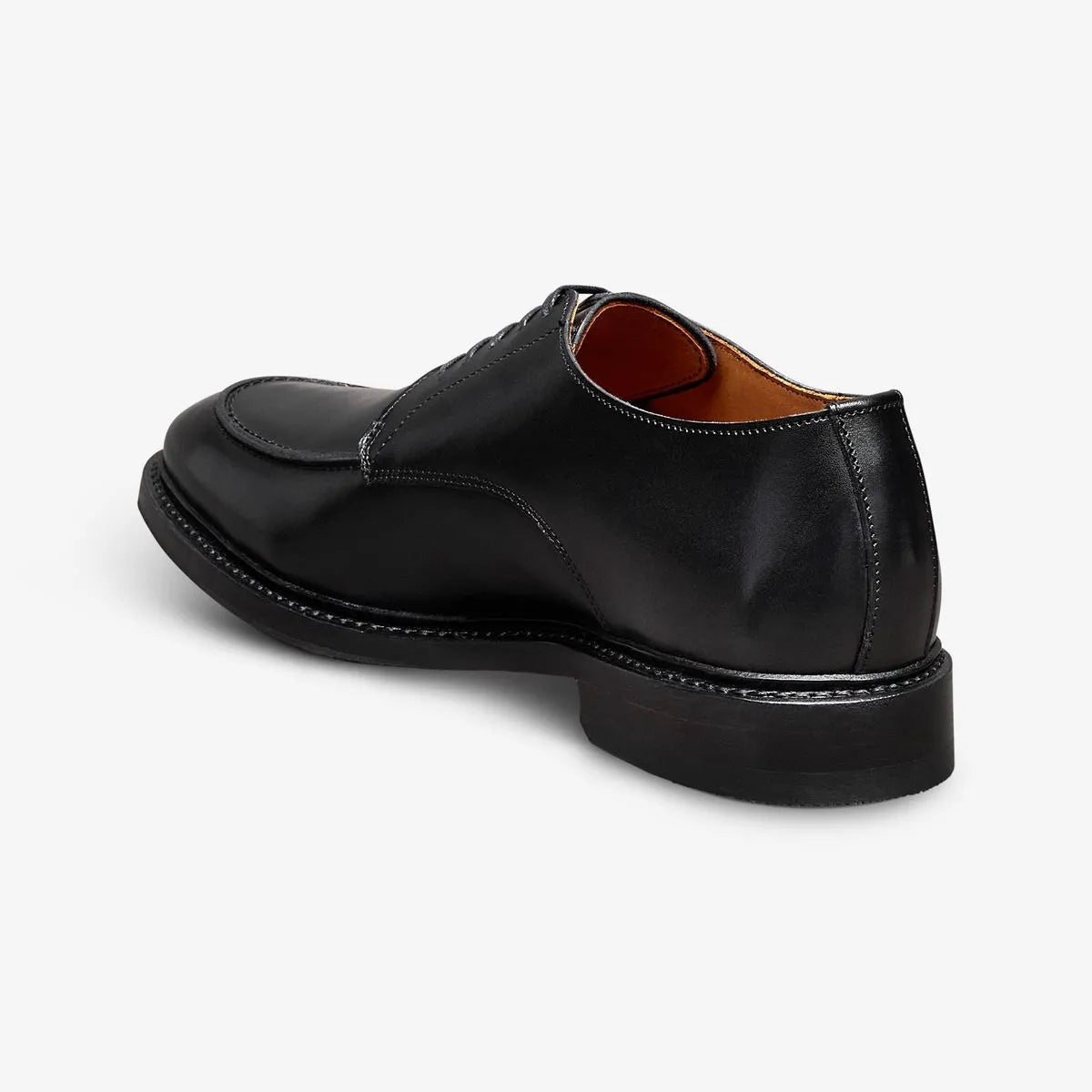 Rivington Apron-toe Derby Dress Shoe - Black Leather