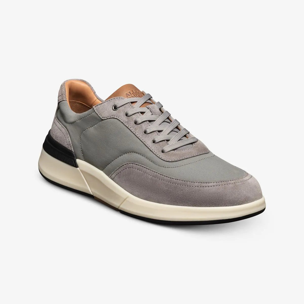 Gramercy Sport Sneaker - Light Grey Fabric & Suede