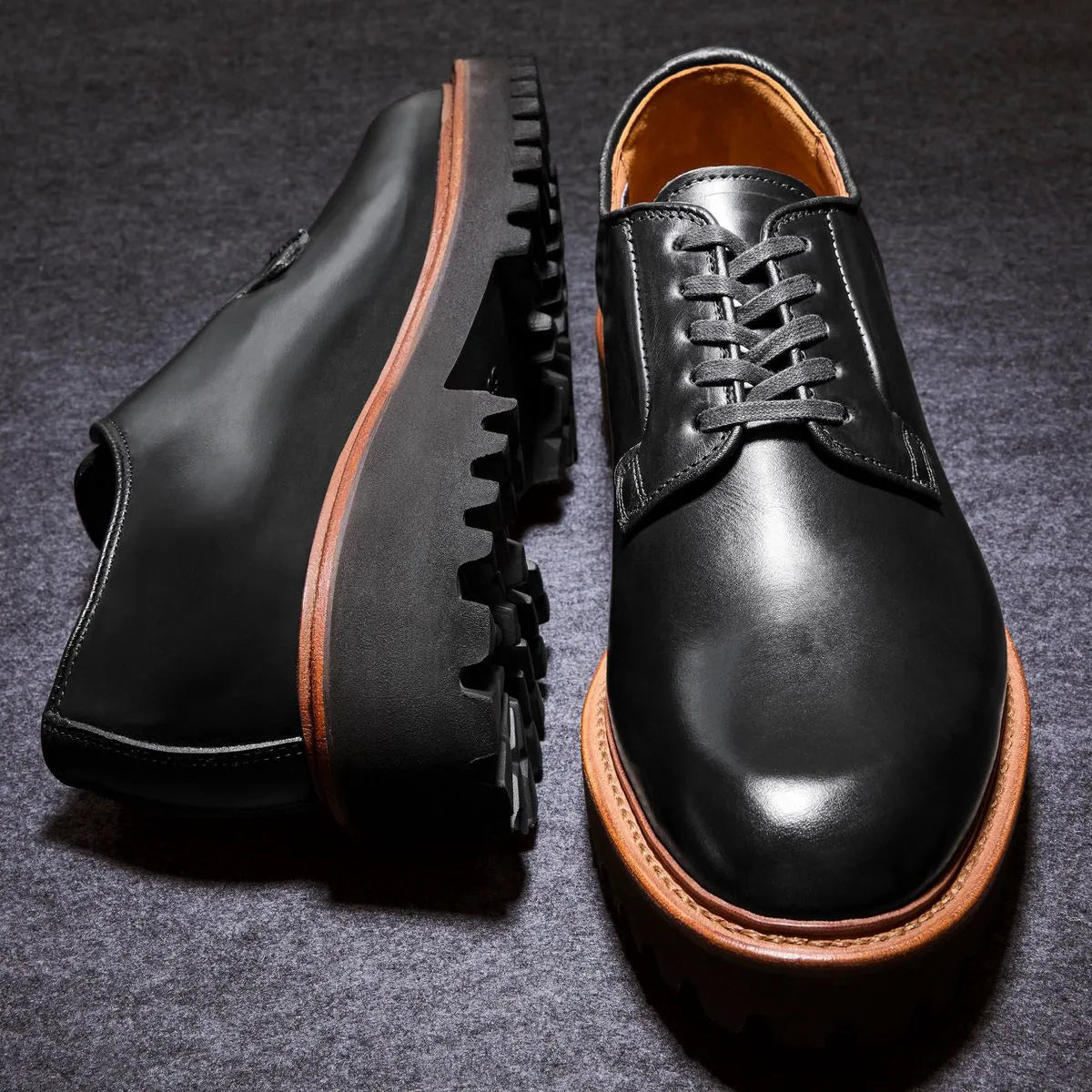 Penn Weather-ready Plain-toe Derby Dress Shoe - Black Chromexcel Leather